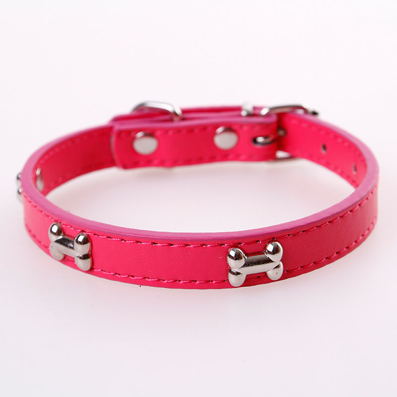 Collar con huesitos para mascotas