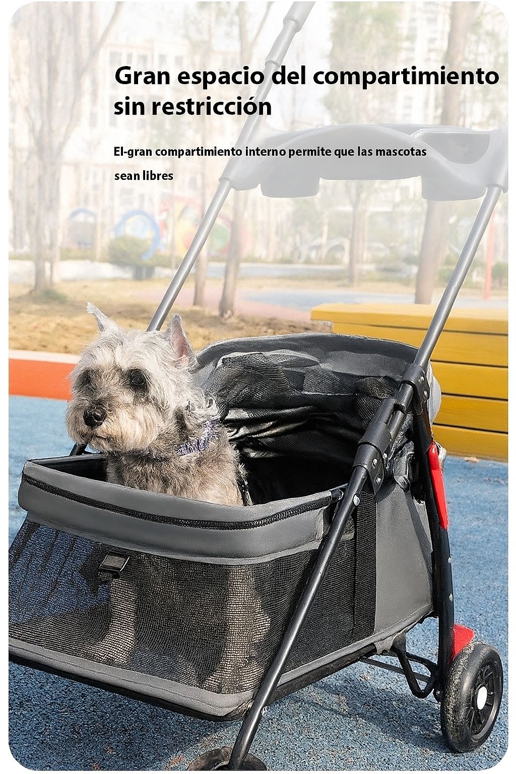 Carriola para mascotas