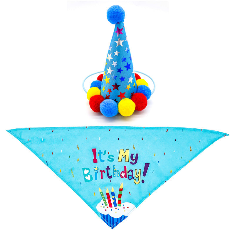 Pañuelo y gorrito de cumpleaños