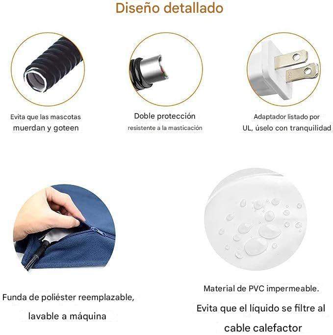 Tapete eléctrico para mascotas