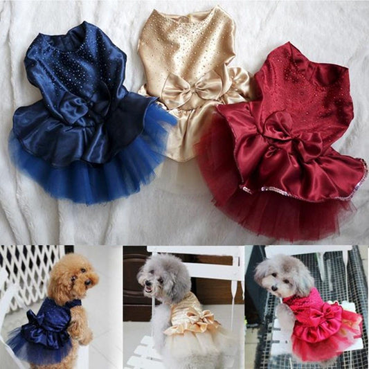 Vestido de fiesta para mascotas
