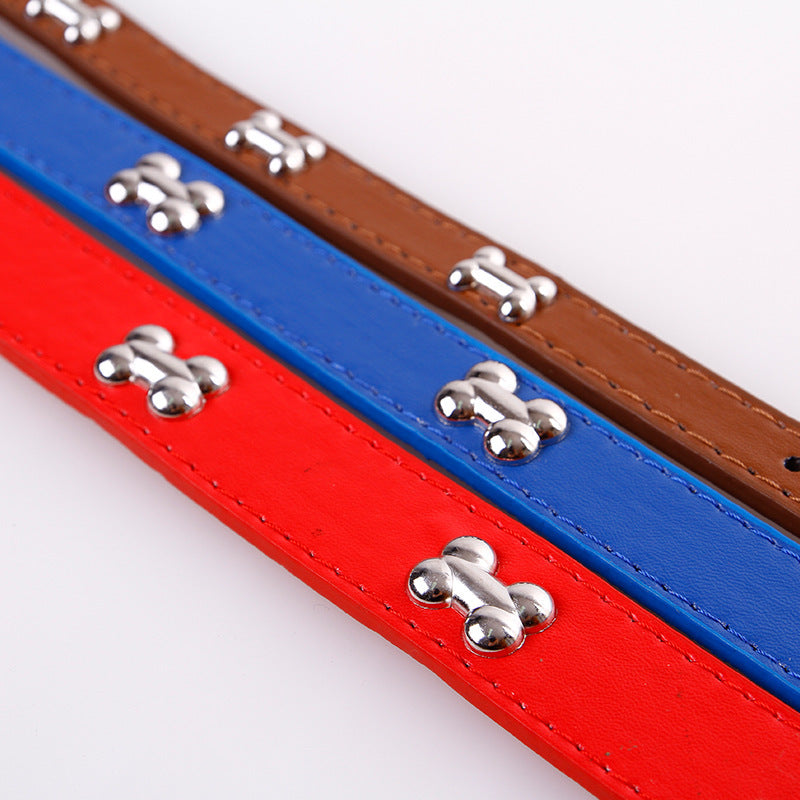 Collar con huesitos para mascotas