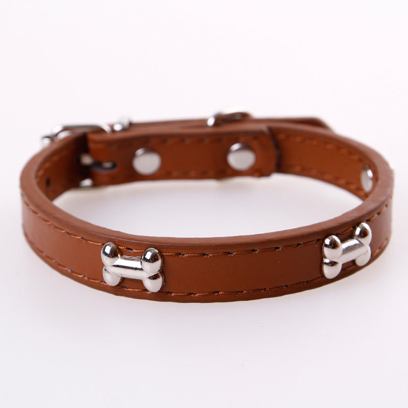 Collar con huesitos para mascotas