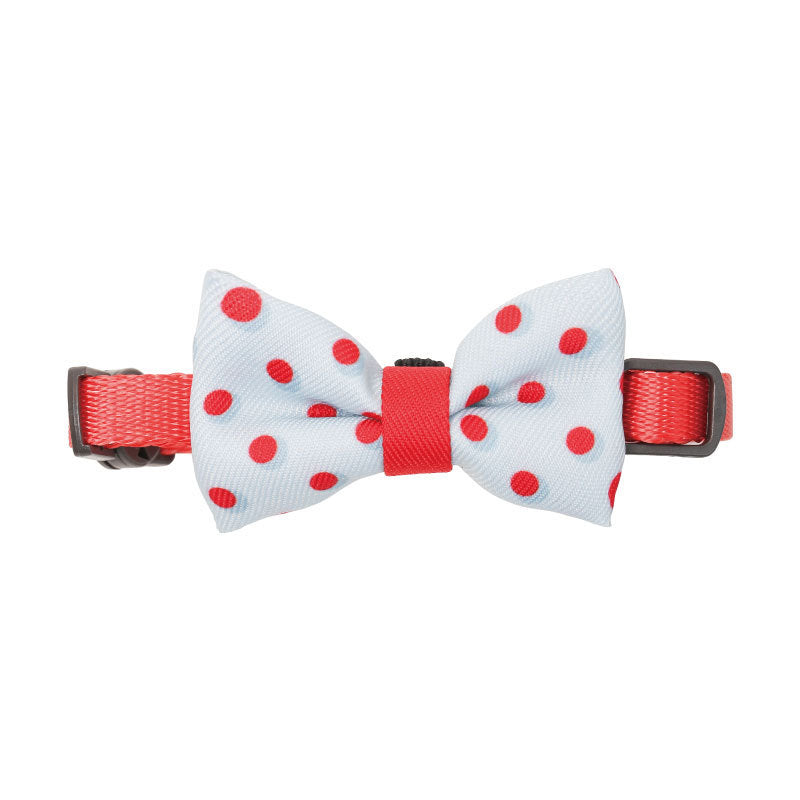 Collar con moño elegante para mascotas