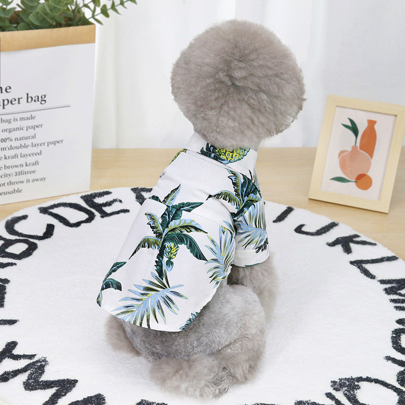 Camisa Tropical para mascotas