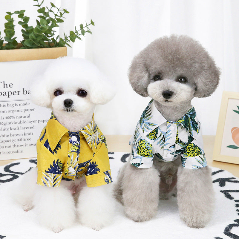Camisa Tropical para mascotas
