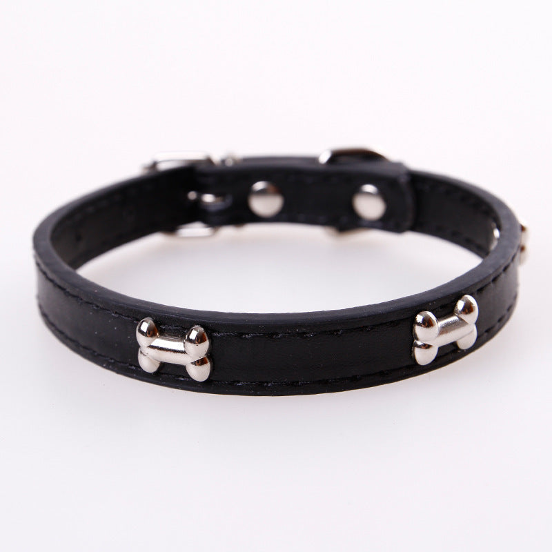 Collar con huesitos para mascotas