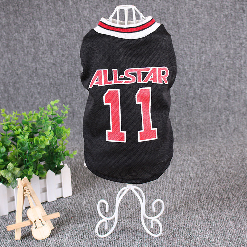 Camiseta de Baloncesto para mascotas