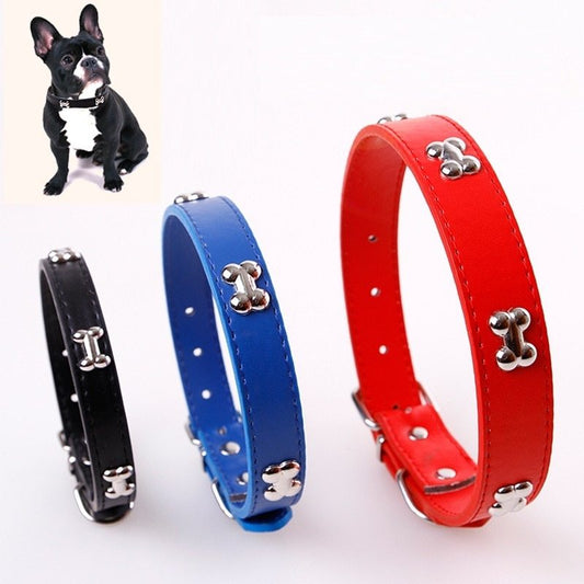 Collar con huesitos para mascotas