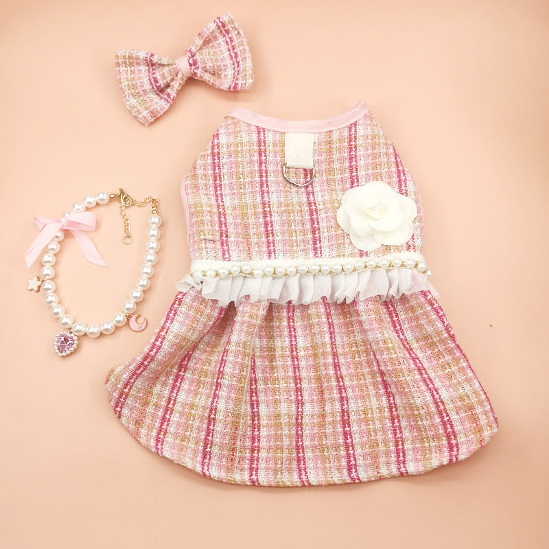 Vestido elegante para mascota