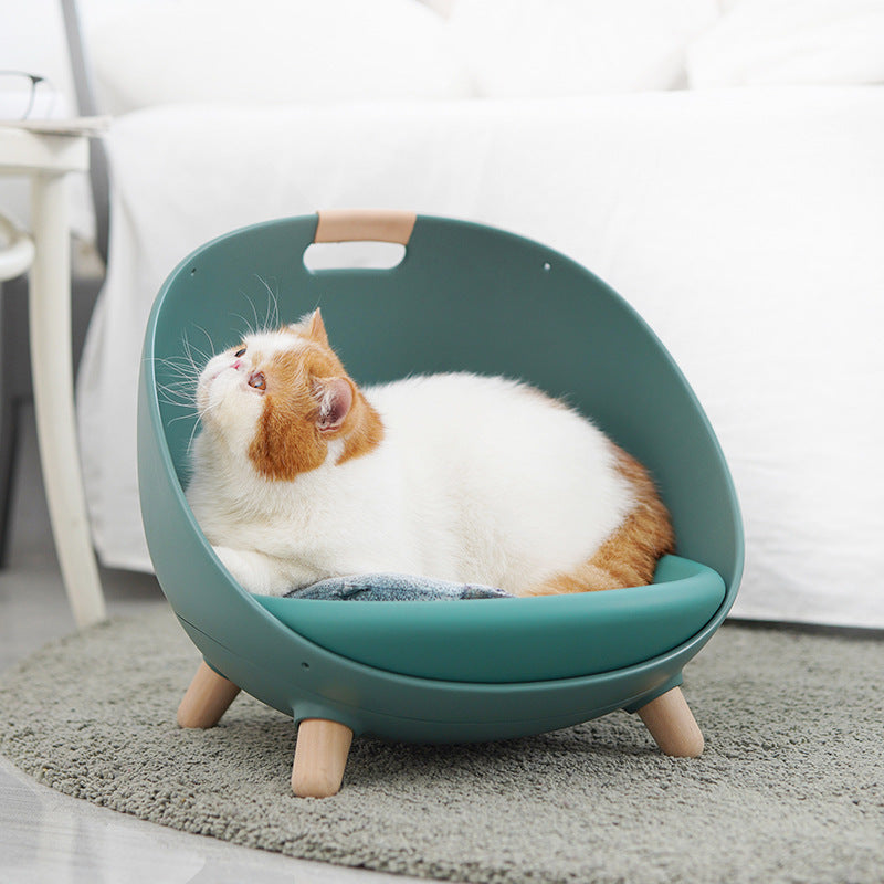 Cama tipo nido para mascotas