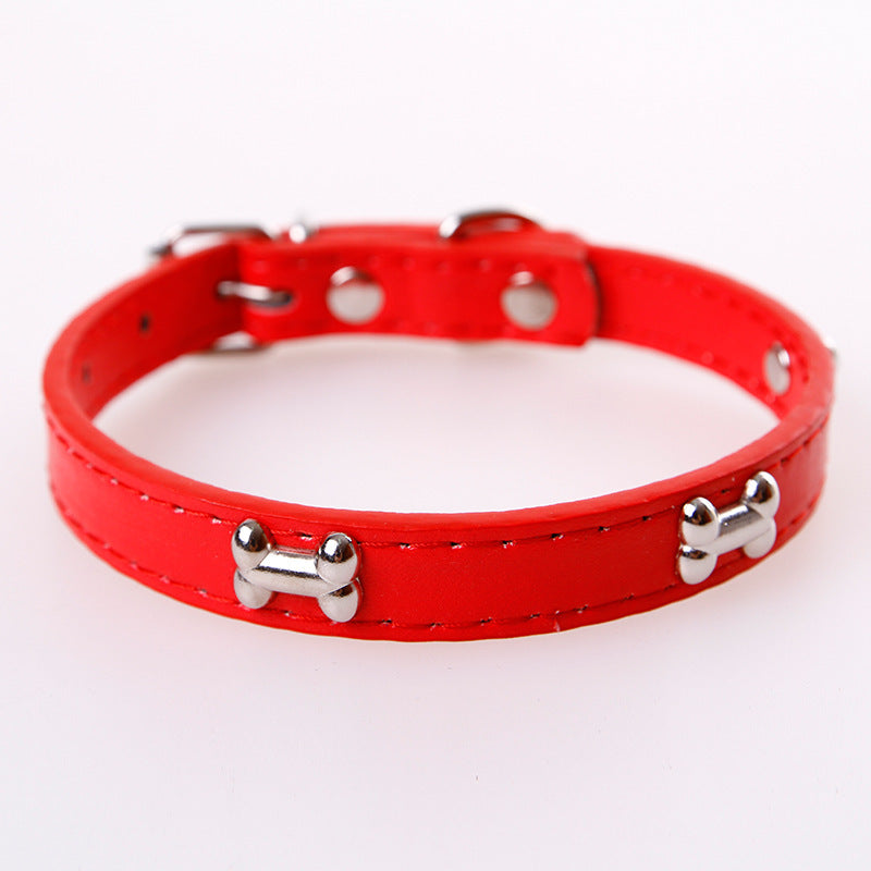 Collar con huesitos para mascotas
