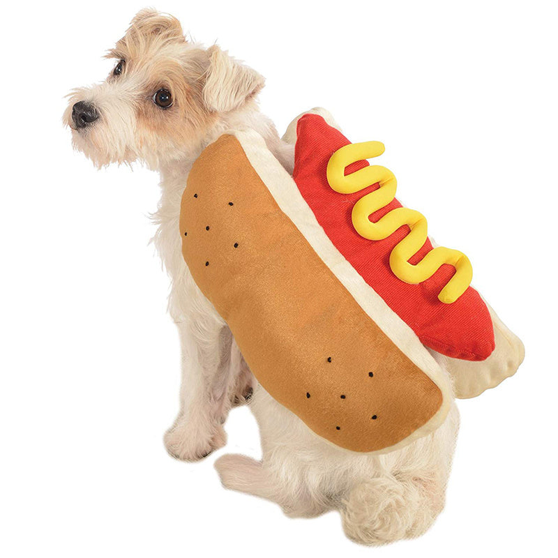 Traje Hot-Dog para mascotas