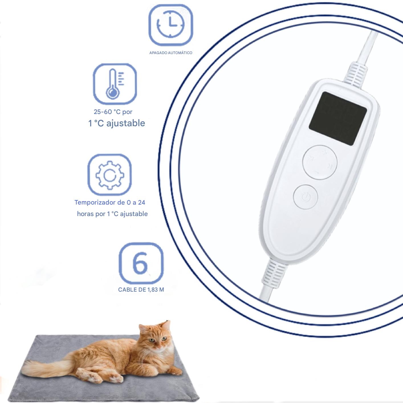 Tapete eléctrico para mascotas