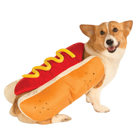 Traje Hot-Dog para mascotas