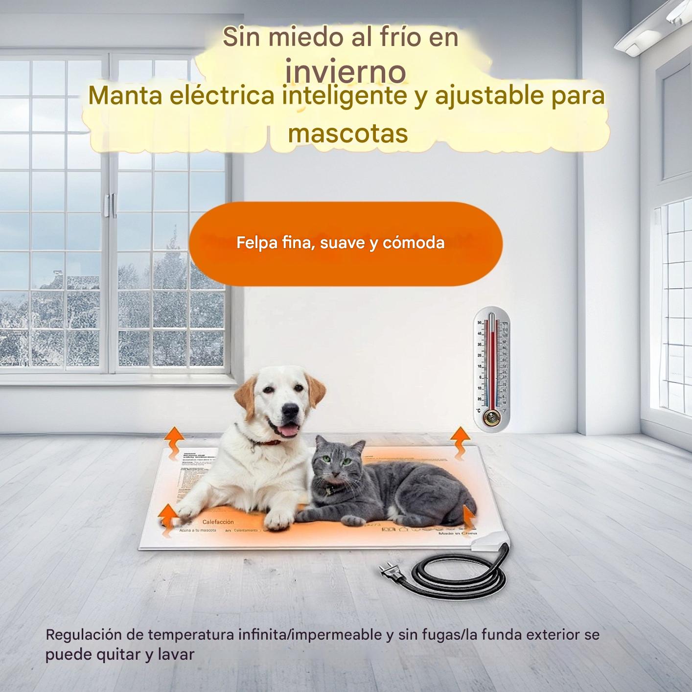 Tapete eléctrico para mascotas