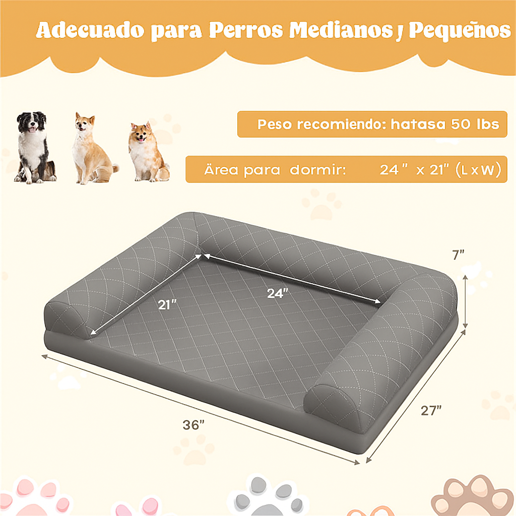 Cama ortopédica para mascotas