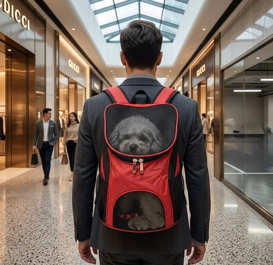 Mochila para transportar mascotas pequeñas