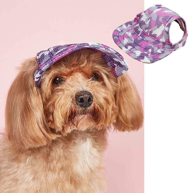 Gorra protectora de sol para mascotas