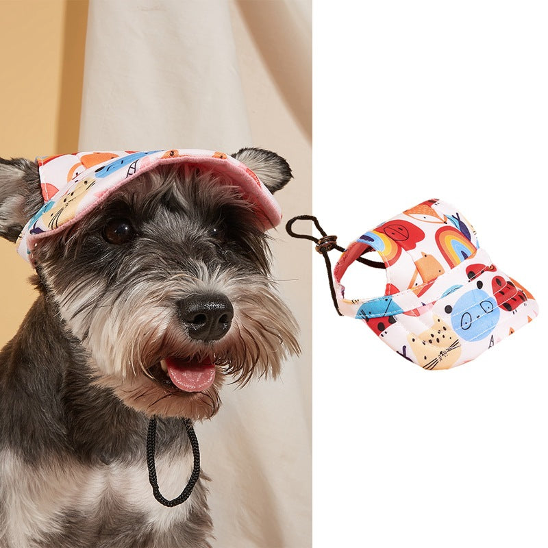 Gorra protectora de sol para mascotas