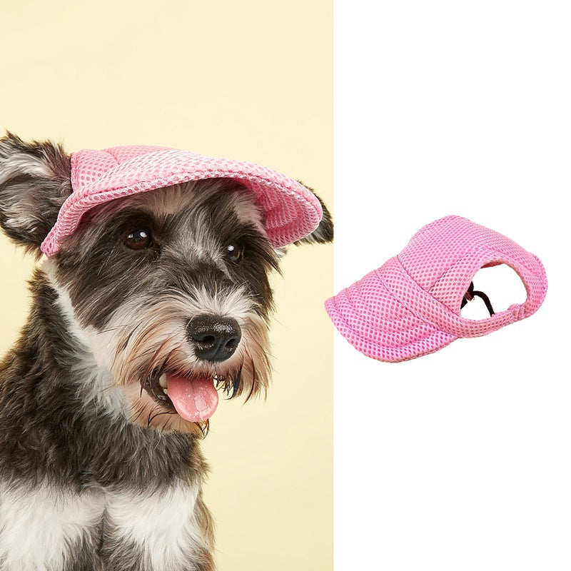 Gorra protectora de sol para mascotas