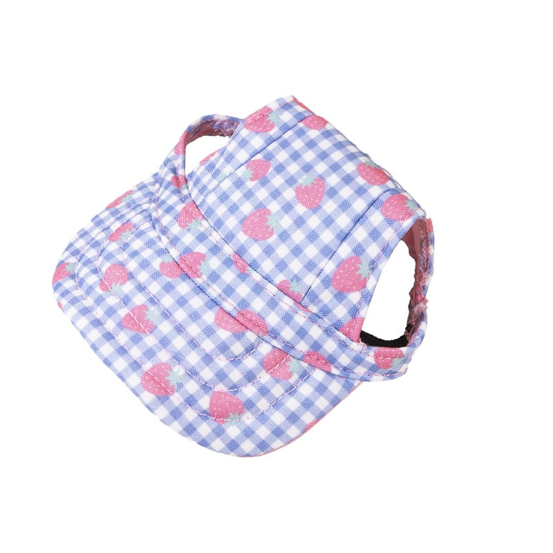 Gorra protectora de sol para mascotas