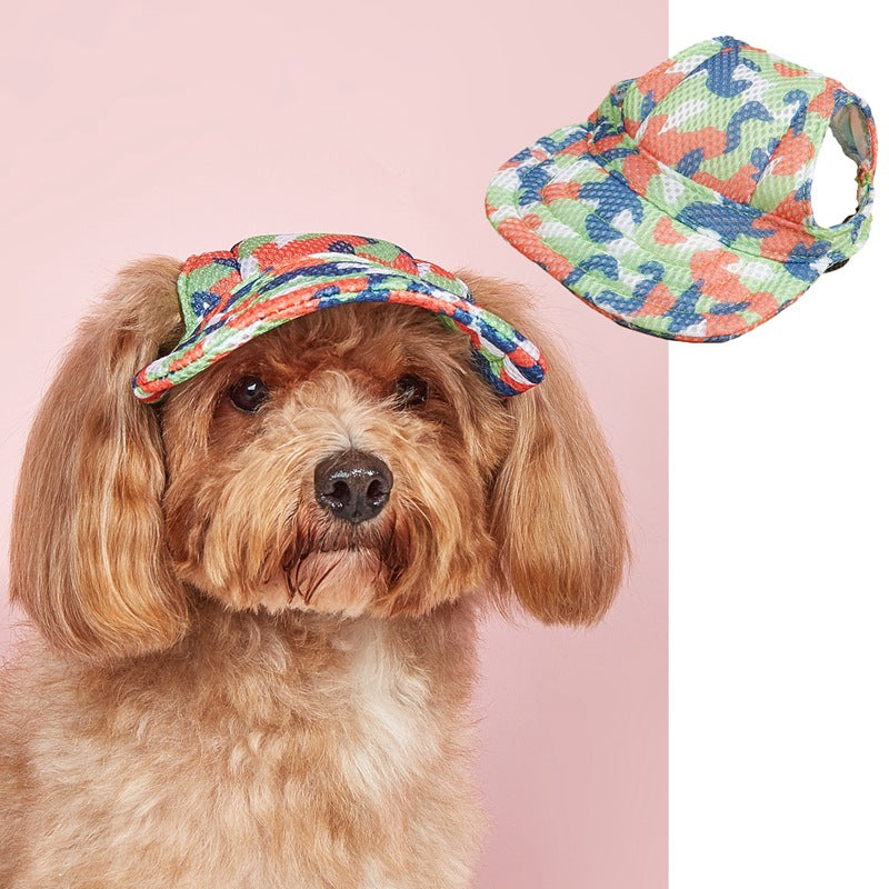 Gorra protectora de sol para mascotas