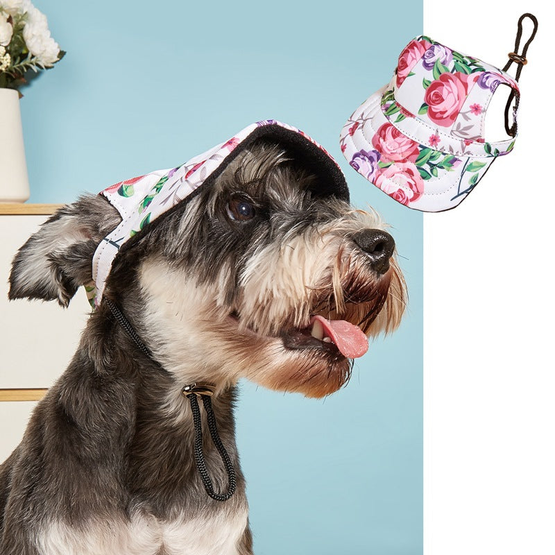 Gorra protectora de sol para mascotas