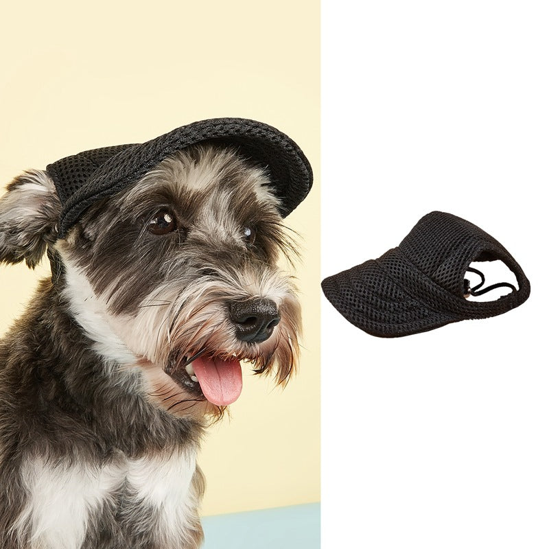 Gorra protectora de sol para mascotas