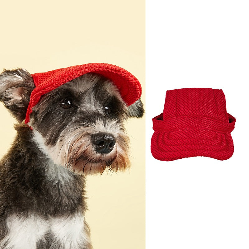 Gorra protectora de sol para mascotas