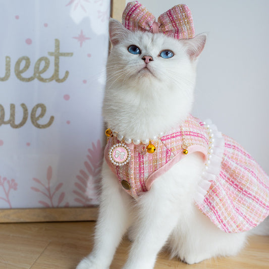 Vestido elegante para mascota