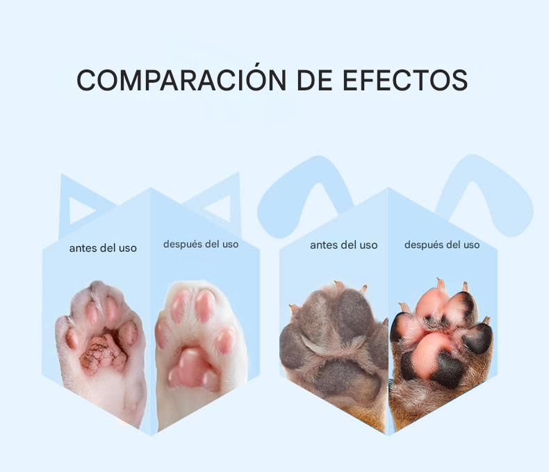 Bálsamo relajante para huellas de mascotas